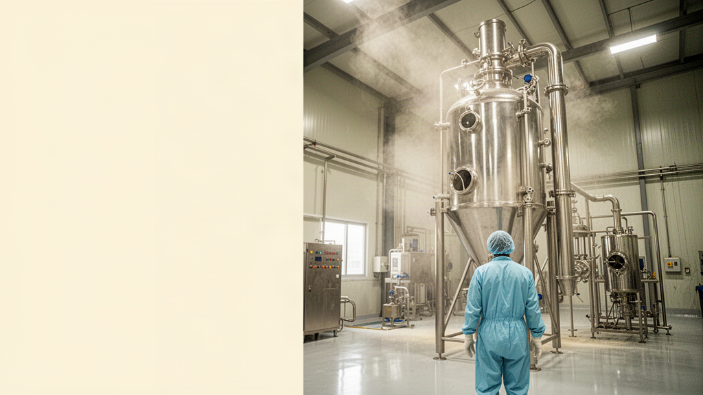 Modern spray drying and powder manufacturing facility